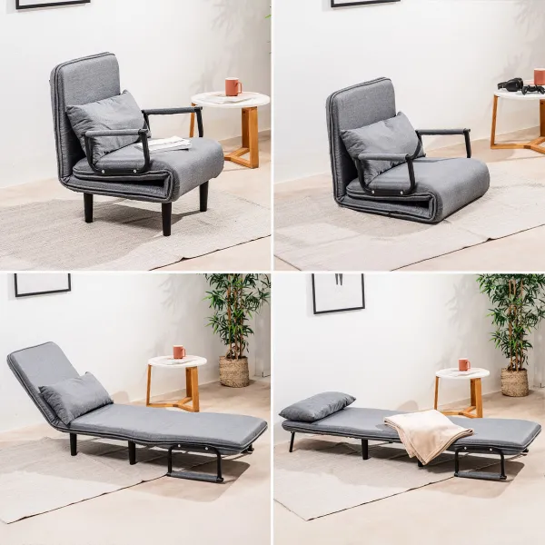 4-in-1 muunneltava yhden hengen vuodesohva Softfa InnovaGoods