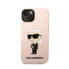 Karl Lagerfeld Silicone NFT Ikonik - Case for iPhone 14 Plus (Pink)