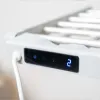 Sulankstomas elektrinis skalbinių džiovintuvas su sparneliais, jutikliniu ekranu, laikmačiu ir temperatūros kontrole Warmmat Inn