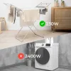 Salokāms elektriskais veļas žāvētājs ar spārniem, skārienjutīgu ekrānu, taimeri un temperatūras kontroli Warmmat InnovaGoods 230