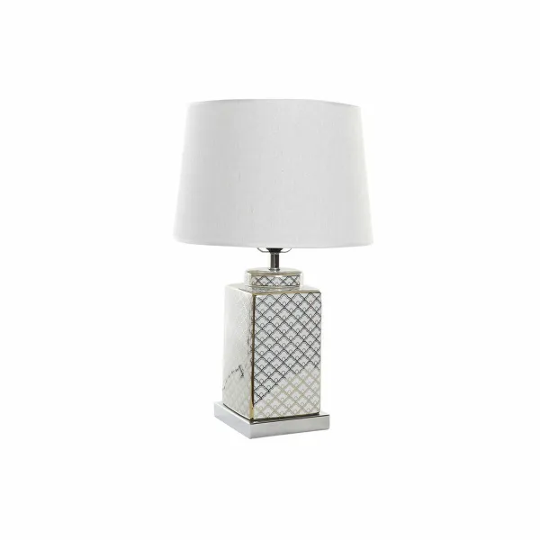 Stalinė lempa DKD Home Decor Balta 60 W (Naudoti B)