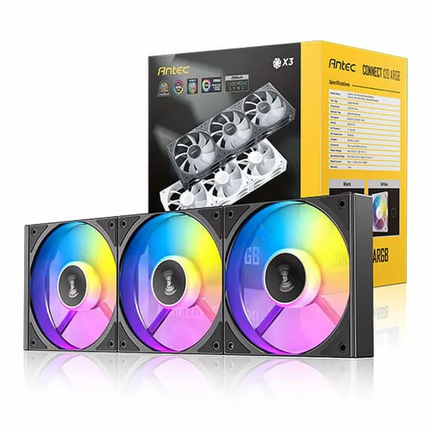 Вентилятор процессора Antec 0-761345-40046-6 Ø 12 cm