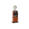 Table clock Home ESPRIT Blue Orange Vintage gasolinera (2 Units)