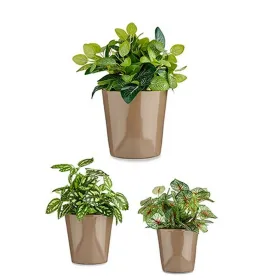 Ruukkusetti Ibergarden Cónica Ø 14 cm Ø 22 cm Ø 17 cm Muovinen 30 x 40 cm 3 Kappaletta (3 Kappaletta)