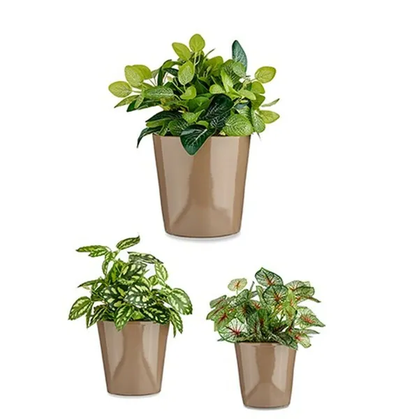 Puodų rinkinys Ibergarden Cónica Ø 14 cm Ø 22 cm Ø 17 cm Plastmasinis 30 x 40 cm 3 Dalys (3 Dalys)