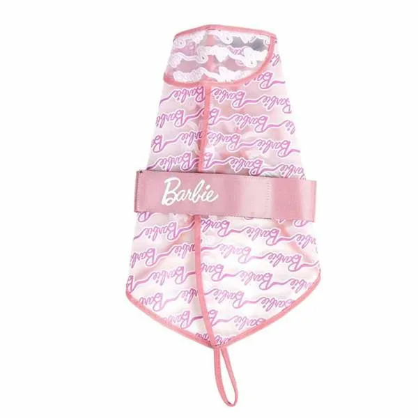 Дождевик для собаки Barbie розовый XS