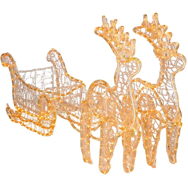 CL1222 VALGUSTUS PÕHJAPÕTRA SLEIGH 480 LED-GA