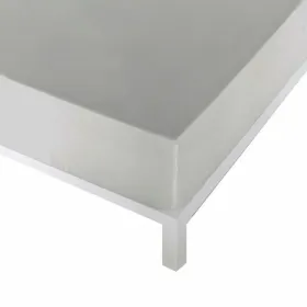 Paklodė su guma Naturals pilka (100% medvilnė)