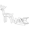 CL1224 ОСВЕЩЕНИЕ RINDEER С 264 СВЕТОДИОДНЫМИ СДВИГАМИ