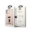 Karl Lagerfeld Silicone NFT Ikonik - Case for iPhone 14 Plus (Pink)