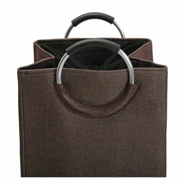 Veļas grozs Ar rokturiem Minimālists 30 x 55 x 36 cm
