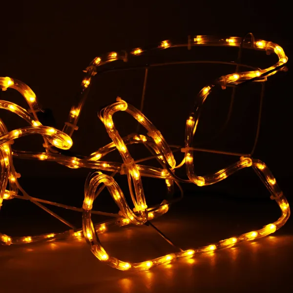 CL1226 LIGHT REINDER С 192-СВЕТОДИОДНЫМИ СЛЕЙДЕРАМИ