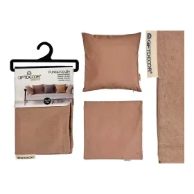 Cushion cover Gift Decor Brown 45 x 0,5 x 45 cm 60 x 0,5 x 60 cm