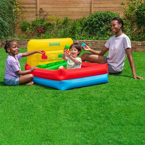 Baseins ar Bumbām Bestway Sort'N Play 94 x 104 x 61 cm