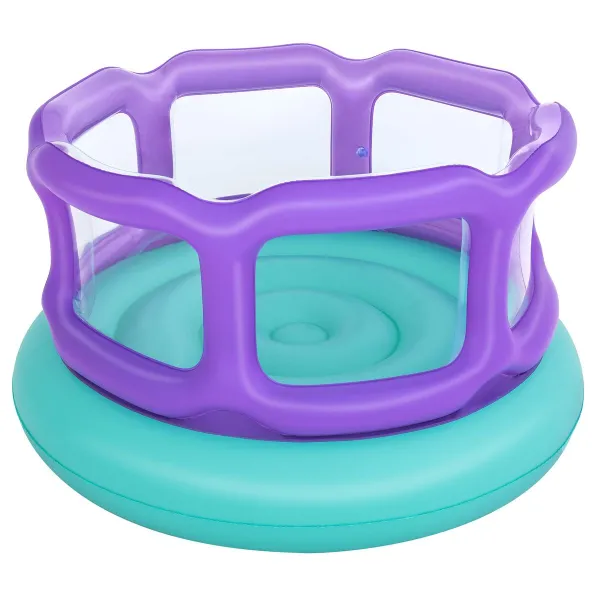 Bestway Inflatable Bouncer with Balls 152x152x84 cm +3 Years Indoor & Garden 52646