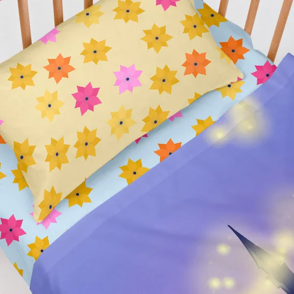 Cot Bedding Set HappyFriday Mr Fox Long Braid Multicolour Baby Crib