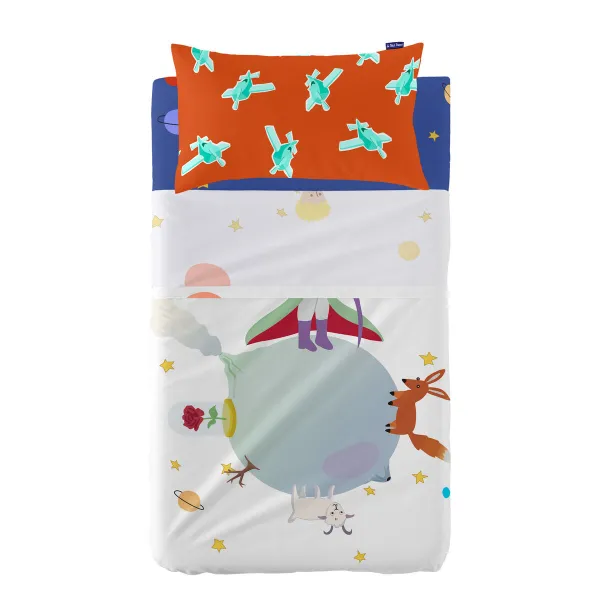 Cot Bedding Set HappyFriday LE PETIT PRINCE Multicolour