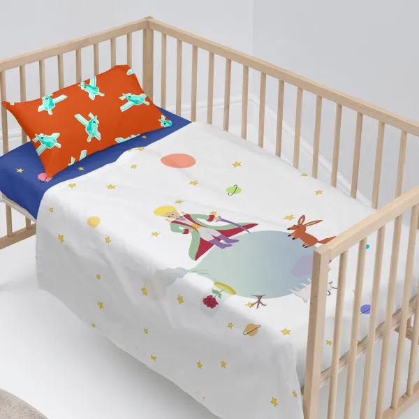 Cot Bedding Set HappyFriday LE PETIT PRINCE Multicolour