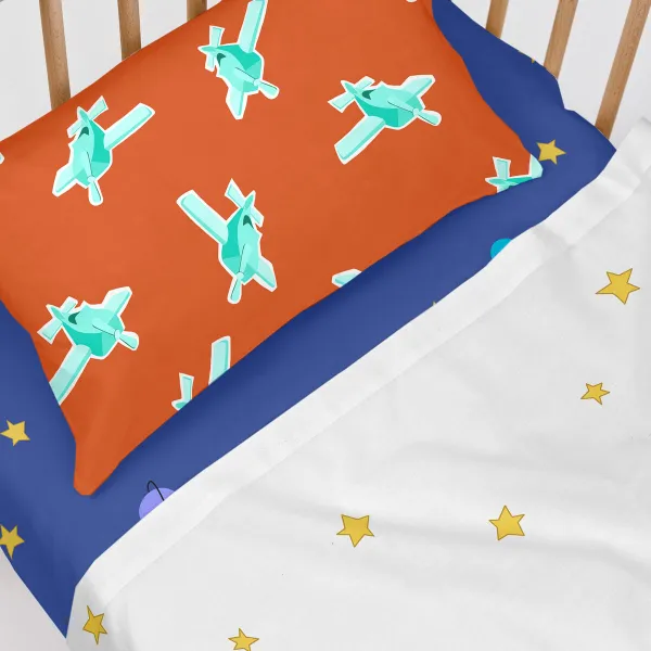 Cot Bedding Set HappyFriday LE PETIT PRINCE Multicolour