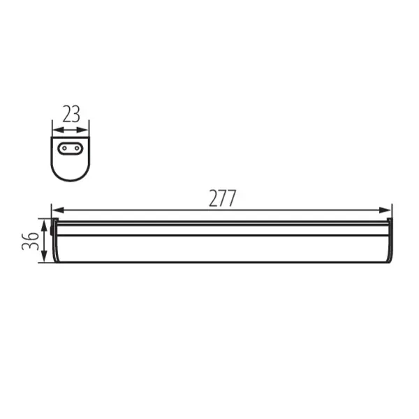 LED under cabinet fitting MERA LED