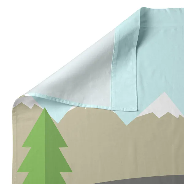Cot Bedding Set HappyFriday Happynois Train Multicolour