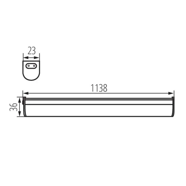 LED under cabinet fitting MERA LED