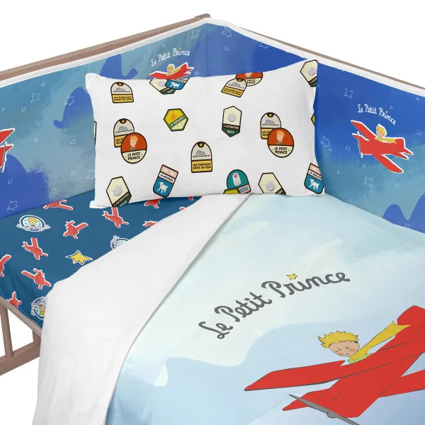 Протектор кроватки HappyFriday Le Petit Prince Son avion