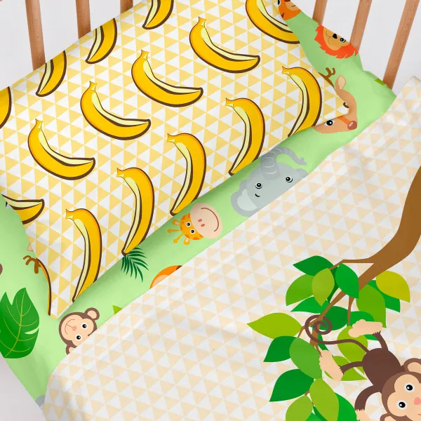 Cot Bedding Set HappyFriday Mr Fox Wild Multicolour