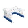 Pinnasängyn suoja HappyFriday Moshi moshi Whale Monivärinen 210 x 40 cm