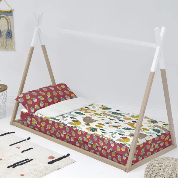 Peitto täytteellä HappyFriday Moshi Moshi Harvestwood Monivärinen 42 x 20 x 50 cm
