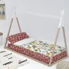 Gultas veļa ar rāvējslēdzēju un segu HappyFriday Moshi Moshi Harvestwood Daudzkrāsains 42 x 20 x 50 cm