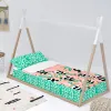 Комплект постельного белья на молнии с одеялом HappyFriday Moshi Moshi Panda Garden Розовый 105 x 200 cm