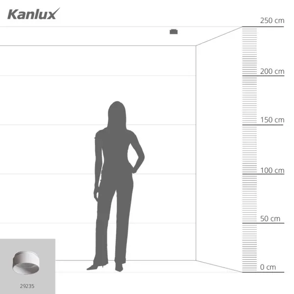 Ring for spotlight fittings GOVIK