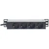 10" Multi-Socket Adaptor with 4 Power Points Intellinet 714020 Grey (1,8 m)