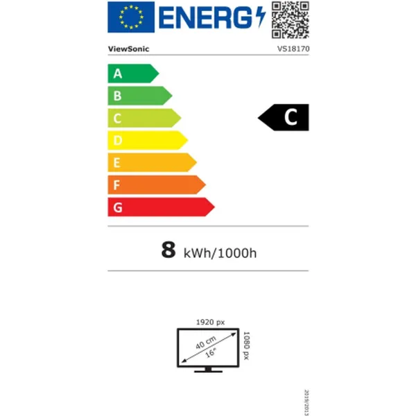 Монитор ViewSonic TD1655 15,6
