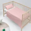 Cot Bedding Set HappyFriday BASIC KIDS Light Pink Baby Crib