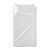 Cot Bedding Set HappyFriday BASIC KIDS White Baby Crib
