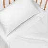 Pussilakana ilman täytettä HappyFriday BASIC KIDS Valkoinen Vauvan kehto 2 Kappaletta