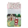 Cot Bedding Set HappyFriday Mr Fox Red Riding Hood Multicolour