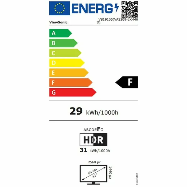 Monitor ViewSonic VS18302 32" 75 Hz