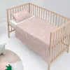 Cot Bedding Set HappyFriday Basic Kids Little star Pink Baby Crib