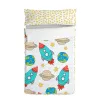 Мешок Nordic без наполнения HappyFriday Mr Fox Space rocket Разноцветный 105 x 200 cm