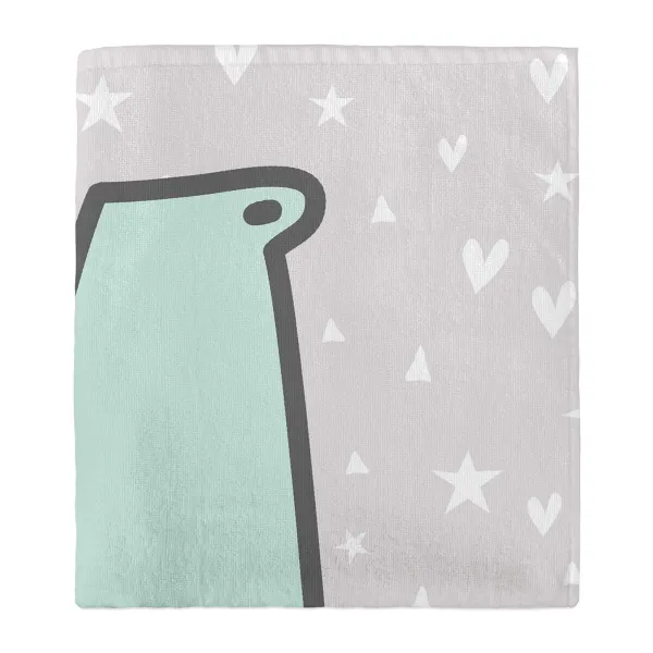 Vannas dvielis HappyFriday Moshi Moshi Best Buddies Daudzkrāsains 70 x 150 cm