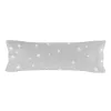 Dygsniuota patalynė su užtrauktuku HappyFriday BASIC KIDS Pilka 16 x 48 x 36 cm