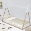Quilted Zipper Bedding HappyFriday Basic Clouds Beige 105 x 200 cm