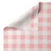 Cot Bedding Set HappyFriday Basic Kids Vichy Pink