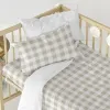 Vauvansängyn lakanasetti HappyFriday BASIC KIDS Beige Vauvan kehto