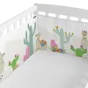 Mazuļa gultas aizsargs HappyFriday Moshi Moshi Cute llamas Daudzkrāsains 210 x 40 cm