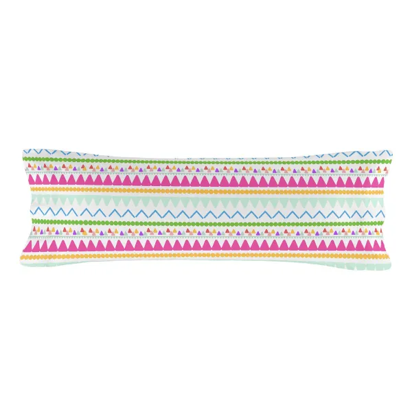 Quilt Cover without Filling HappyFriday Moshi Moshi Cute Llamas Multicolour 90 x 200 cm
