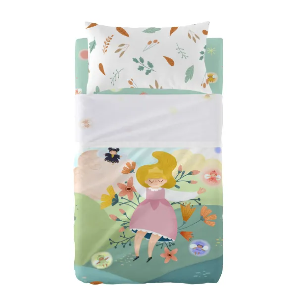 Cot Bedding Set HappyFriday Mr Fox Dreaming Multicolour